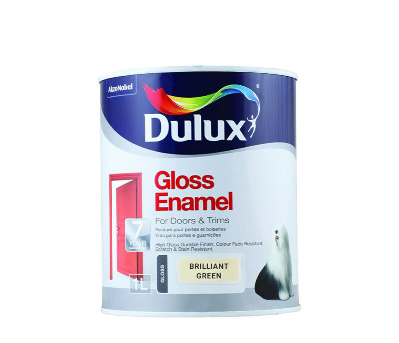 DULUX GLOSS BRILLIANT GREEN 1LT