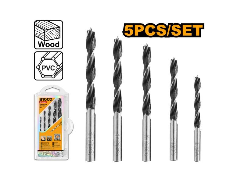 INGCO 5PCS WOOD DRILL BIT SET AKDB5055