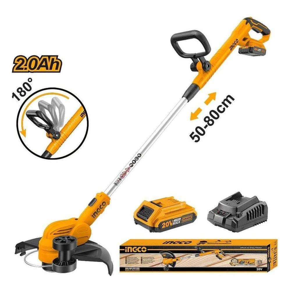 INGCO LITHIUM ION CORDLESS GRASS TRIMMER 20V CGTLI203285