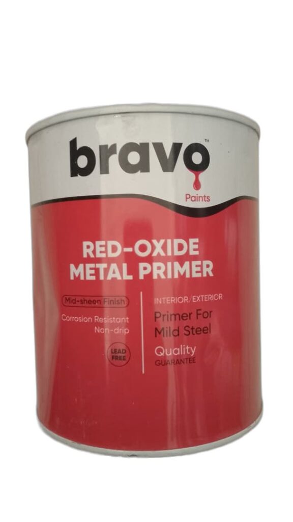 Bravo Paints Red Oxide Metal Primer