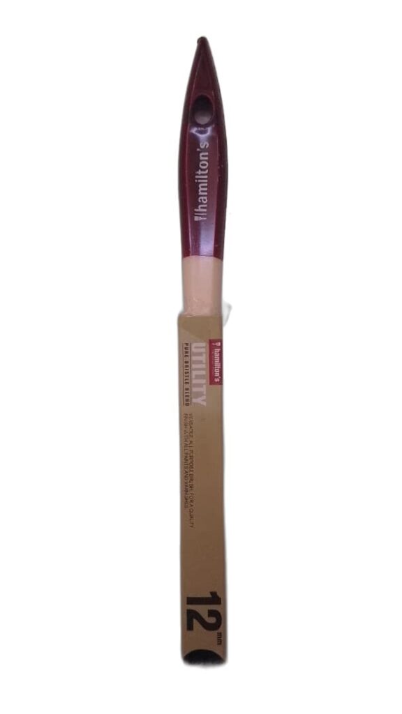 Hamiltons Utility Pure Bristle Blend Brush 12mm