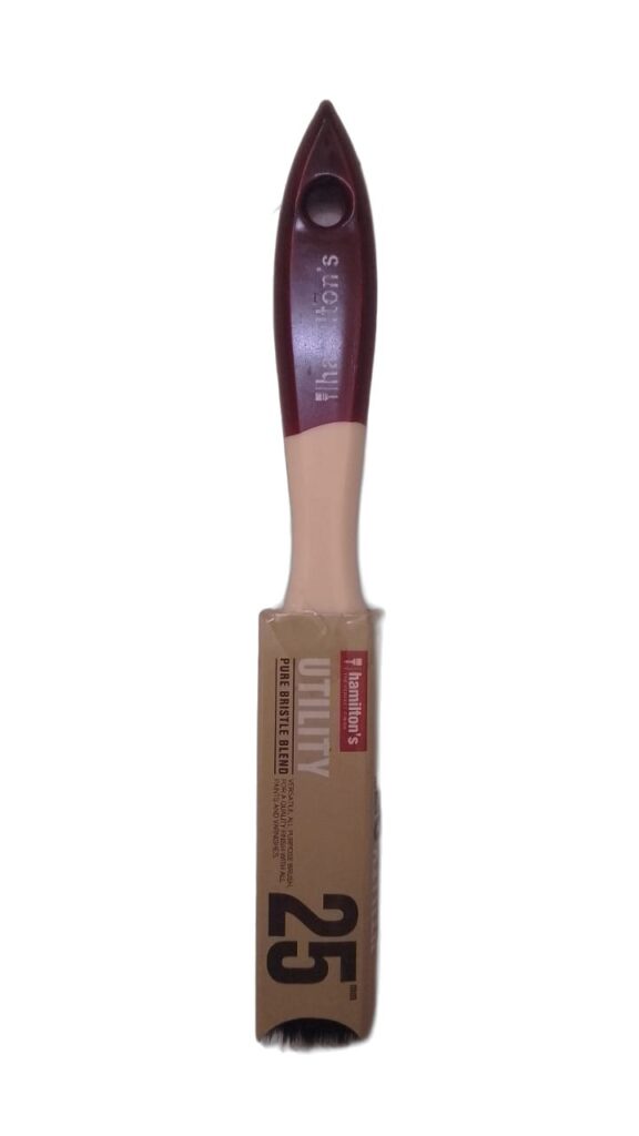 Hamiltons Utility Pure Bristle Blend Brush 25mm