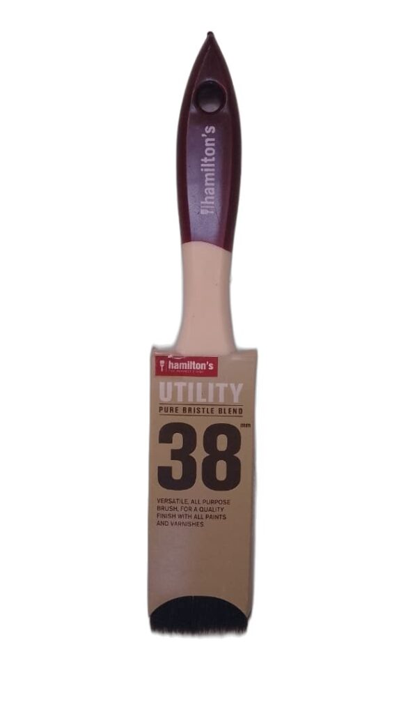 Hamiltons Utility Pure Bristle Blend Brush 38mm
