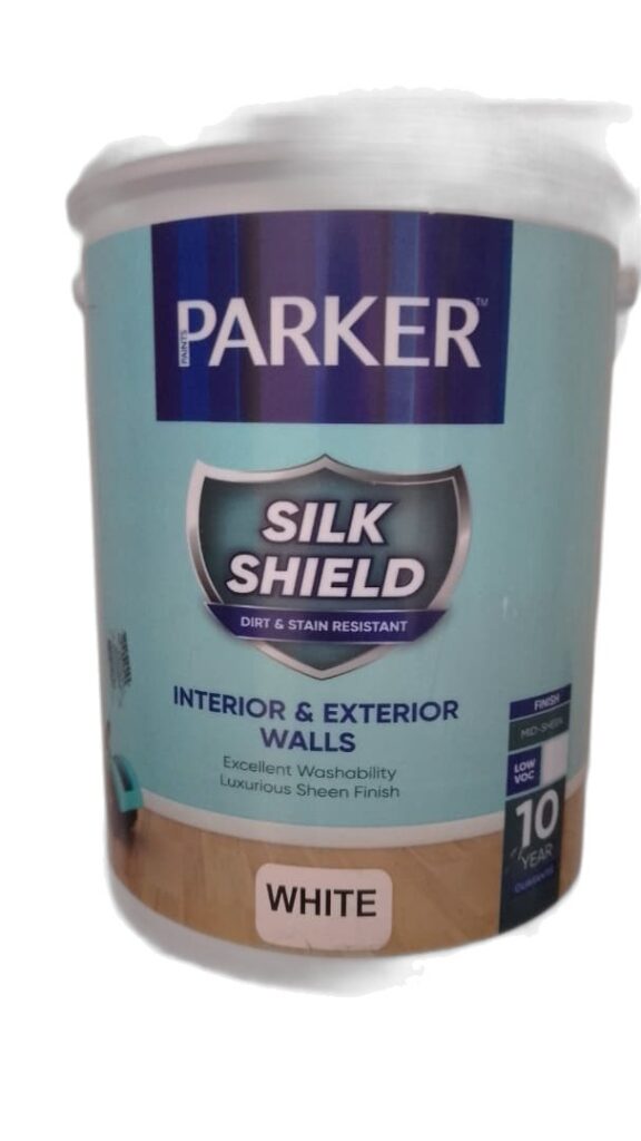 Parker Silk Shield Interior Exterior Walls White