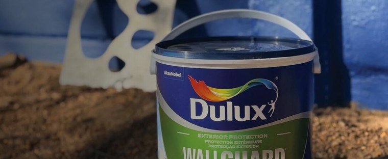 Dulux Wallguard exterior protection paint promotional banner
